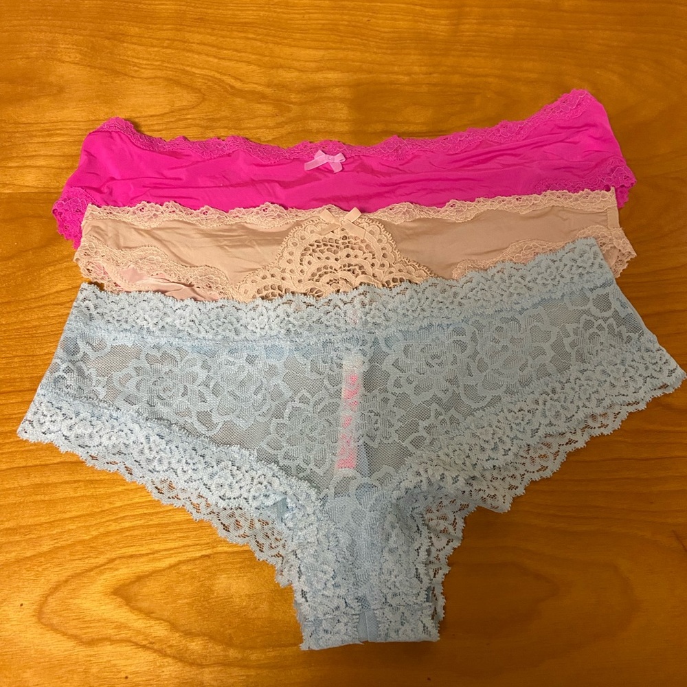 Victoria’s Secret Size Large NWOT underwear 3 pairs
